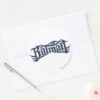 Batman___Blue_Black_Letters_Logo_Classic_Round_Sticker_3 Batman Blue Black Letters Logo Classic Round Sticker