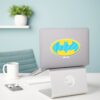 Batman___Cyan_Stripes_Symbol_Sticker_3 Batman Cyan Stripes Symbol Sticker