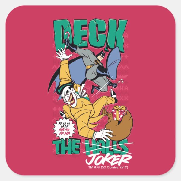 Batman___Deck_The_Joker_Square_Sticker_1 Batman Deck The Joker Square Sticker