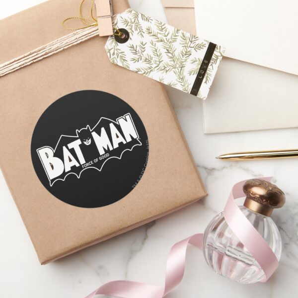 Batman___Force_of_Good_60s_Logo_Classic_Round_Sticker_5 Batman Force Of Good 60s Logo Classic Round Sticker