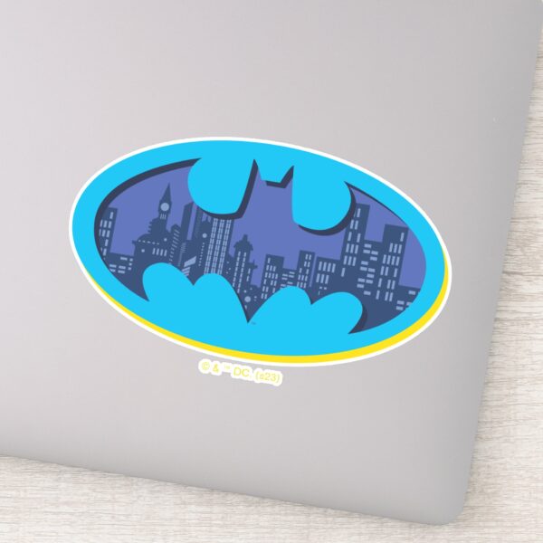 Batman___Gotham_City_Symbol_Sticker_1 Batman Gotham City Symbol Sticker