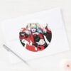 Batman___Harley_Quinn_Hearts_&_Diamonds_Splatter_Classic_Round_Sticker_3 Batman Harley Quinn Hearts Diamonds Splatter Classic Round Sticker