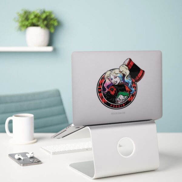 Batman___Harley_Quinn_Winking_With_Mallet_Sticker_3 Batman Harley Quinn Winking With Mallet Sticker