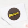 Batman___Old_School_Logo_Classic_Round_Sticker_3 Batman Old School Logo Classic Round Sticker