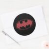 Batman___Oozing_Red_Bat_Logo_Classic_Round_Sticker_3 Batman Oozing Red Bat Logo Classic Round Sticker