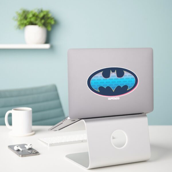 Batman___Pink_&_Blue_Symbol_Sticker_3 Batman Pink Blue Symbol Sticker