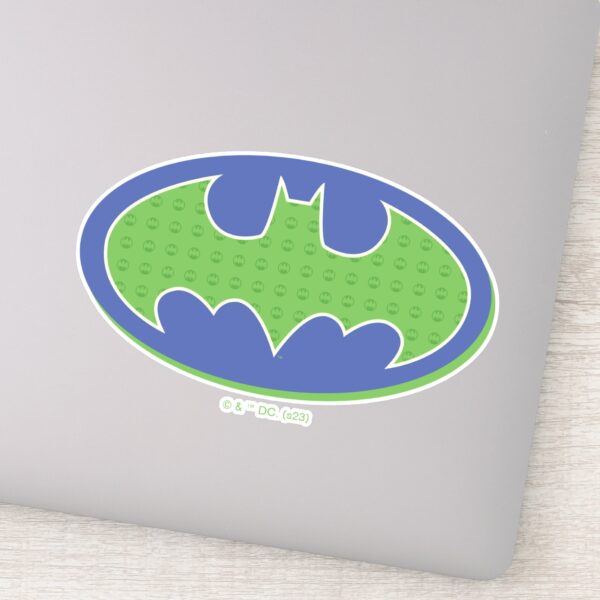 Batman___Purple_&_Green_Symbol_Sticker_1 Batman Purple Green Symbol Sticker