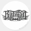 Batman___Stylized_Logo_Classic_Round_Sticker_1 Batman Stylized Logo Classic Round Sticker