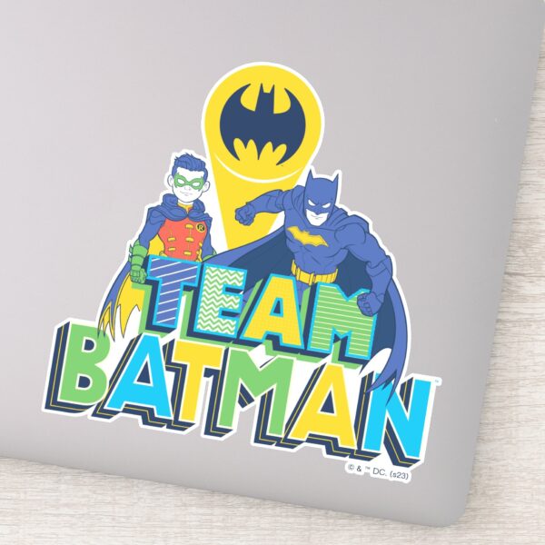 Batman___Team_Batman_&_Robin_Sticker_1 Batman Team Batman Robin Sticker