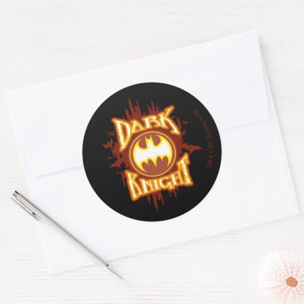 Batman___The_Dark_Knight_Classic_Round_Sticker_3 Batman The Dark Knight Classic Round Sticker