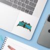 Batman___Vintage_Blue_Black_Logo_Sticker_4 Batman Vintage Blue Black Logo Sticker