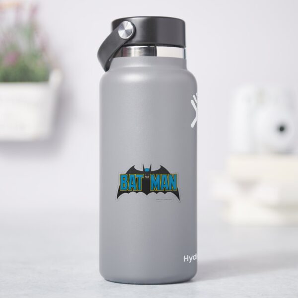 Batman___Vintage_Blue_Black_Logo_Sticker_6 Batman Vintage Blue Black Logo Sticker