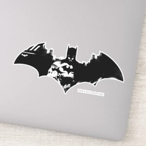 Batman_and_Gotham_Silhouette_Bat_Logo_Sticker_1 Batman And Gotham Silhouette Bat Logo Sticker