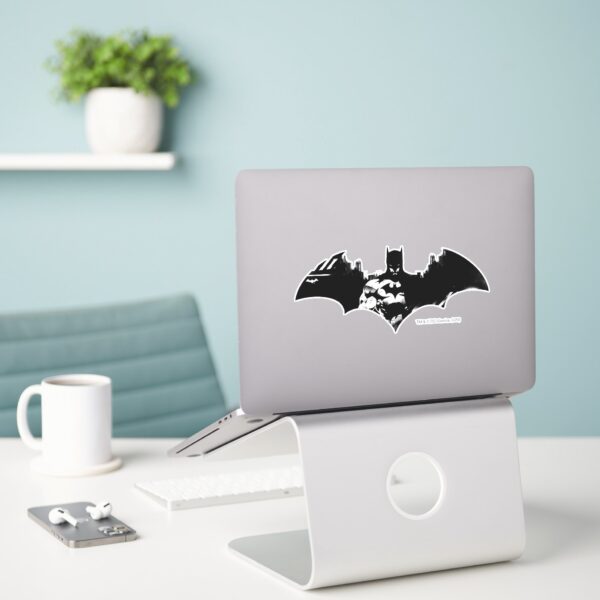 Batman_and_Gotham_Silhouette_Bat_Logo_Sticker_3 Batman And Gotham Silhouette Bat Logo Sticker