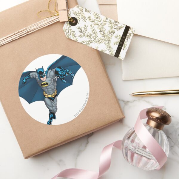 Batman_and_Joker_with_Cards_Classic_Round_Sticker_5 Batman And Joker With Cards Classic Round Sticker