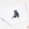 Batman_on_gargoyle_classic_round_sticker_3 Batman On Gargoyle Classic Round Sticker