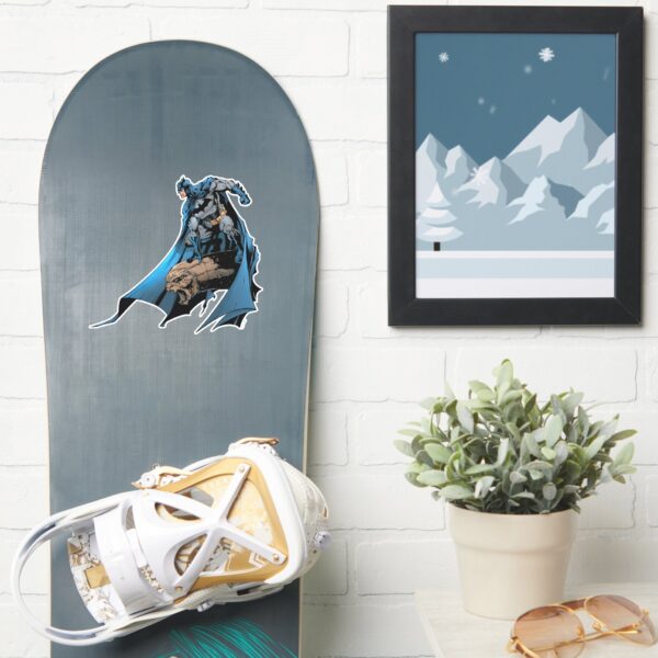 Batman On Gargoyle Sticker