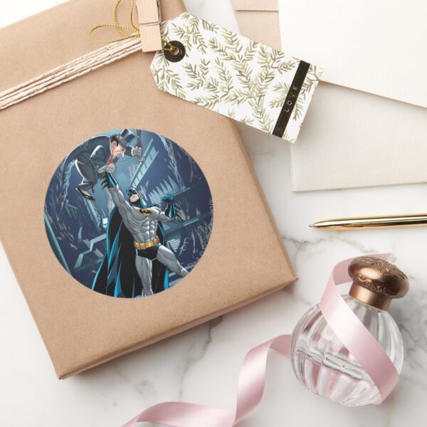 Batman_vs._Penguin_Classic_Round_Sticker_5 Batman Vs. Penguin Classic Round Sticker