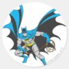 Batman_with_Rope_Classic_Round_Sticker_1 Batman With Rope Classic Round Sticker