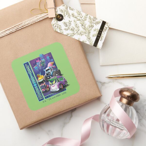 Batwheels™_-_Legion_of_Zoom_Square_Sticker_5 Batwheels™ Legion Of Zoom Square Sticker