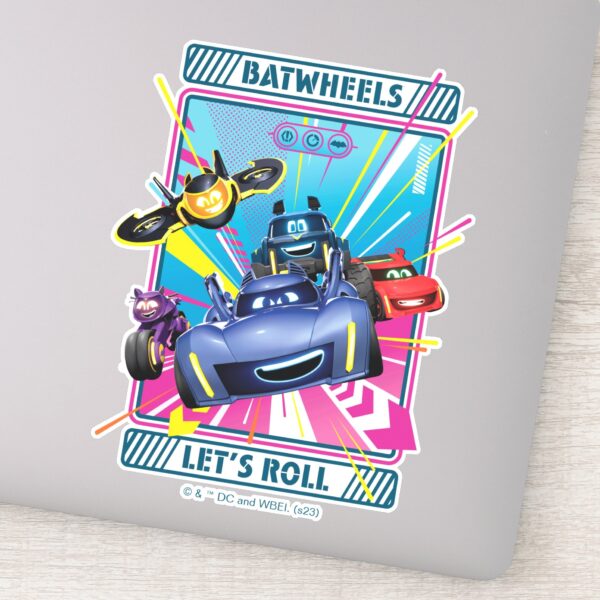 Batwheels™_-_Let's_Roll_Sticker_1 Batwheels™ Lets Roll Sticker
