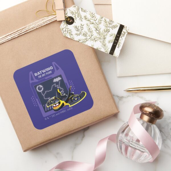 Batwheels™_Batwing_-_The_Bat_Plane_Square_Sticker_5 Batwheels™ Batwing The Bat Plane Square Sticker