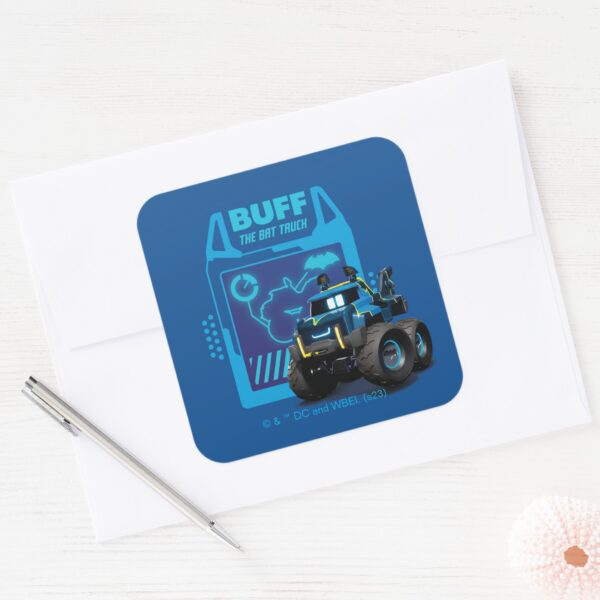 Batwheels™_Buff_-_The_Bat_Truck_Square_Sticker_3 Batwheels™ Buff The Bat Truck Square Sticker