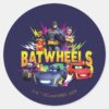 Batwheels™_Superhero_Team_Classic_Round_Sticker_1 Batwheels™ Superhero Team Classic Round Sticker