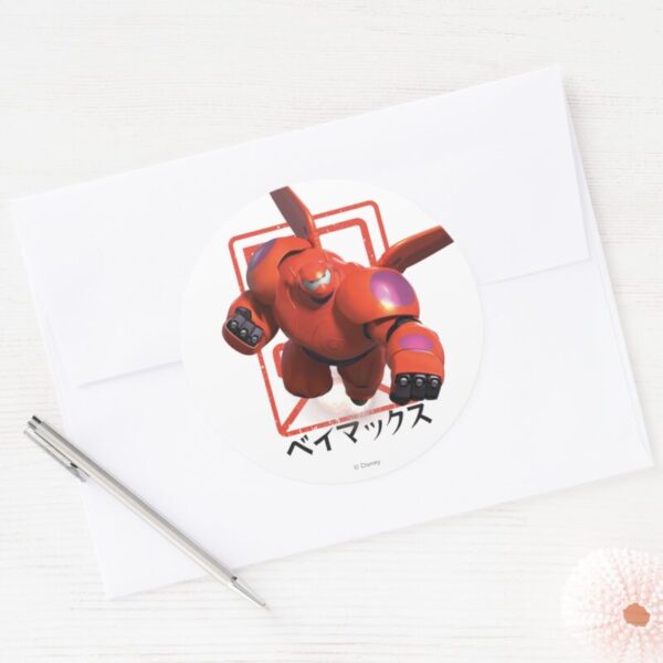 Baymax_Classic_Round_Sticker_3 Baymax Classic Round Sticker