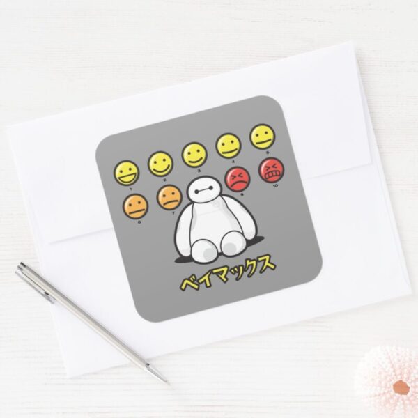 Baymax_Emojicons_Square_Sticker_3 Baymax Emojicons Square Sticker