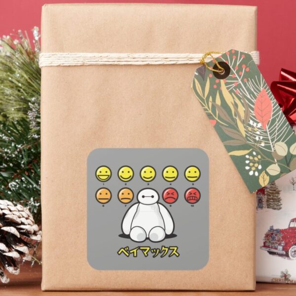 Baymax_Emojicons_Square_Sticker_6 Baymax Emojicons Square Sticker