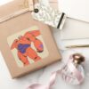 Baymax Orange Suit Square Sticker
