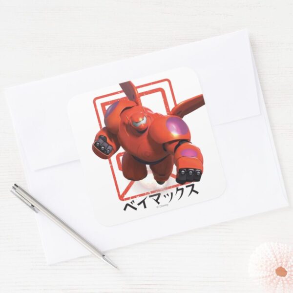 Baymax Square Sticker