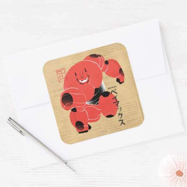 Baymax_Supersuit_Square_Sticker_3 Baymax Supersuit Square Sticker