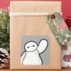Baymax_Waving_Square_Sticker_5 Baymax Waving Square Sticker