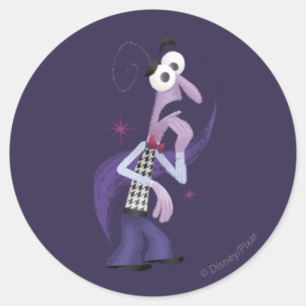 Be_Afraid_Classic_Round_Sticker_1 Be Afraid Classic Round Sticker