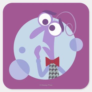 Be Afraid Square Sticker