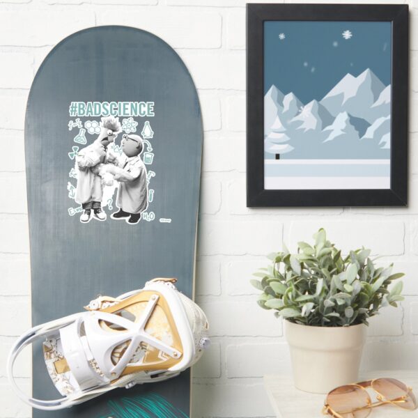 Beaker_&_Bunsen___#BadScience_Sticker_7 Beaker Bunsen BadScience Sticker