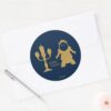 Beauty_And_The_Beast___Lumiere_&_Cogsworth_Classic_Round_Sticker_3 Beauty And The Beast Lumiere Cogsworth Classic Round Sticker