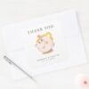 Beauty_and_the_Beast_Wedding_Thank_You_Square_Sticker_4 Beauty And The Beast Wedding Thank You Square Sticker