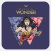 _Believe_In_Wonder__Wonder_Woman_Lasso_Comic_Logo_Square_Sticker_1 Believe In Wonder Wonder Woman Lasso Comic Logo Square Sticker