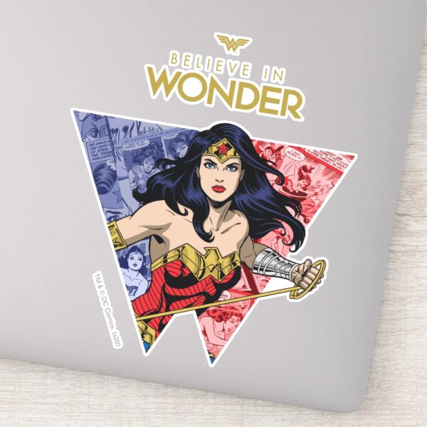 _Believe_In_Wonder__Wonder_Woman_Lasso_Comic_Logo_Sticker_1 Believe In Wonder Wonder Woman Lasso Comic Logo Sticker