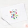 Believe In Yourself Classic Round Sticker