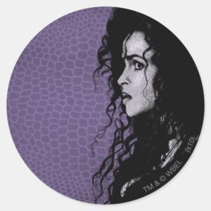 Bellatrix Lestrange 5 Classic Round Sticker
