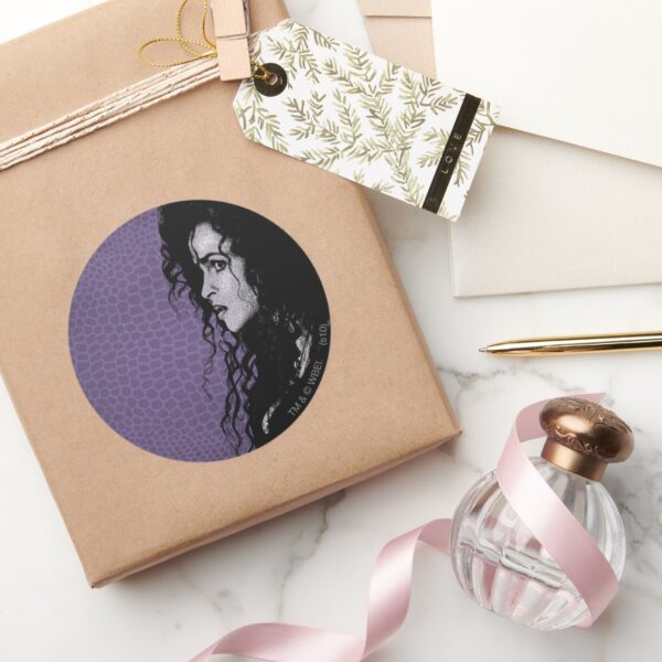 Bellatrix_Lestrange_5_Classic_Round_Sticker_5 Bellatrix Lestrange 5 Classic Round Sticker