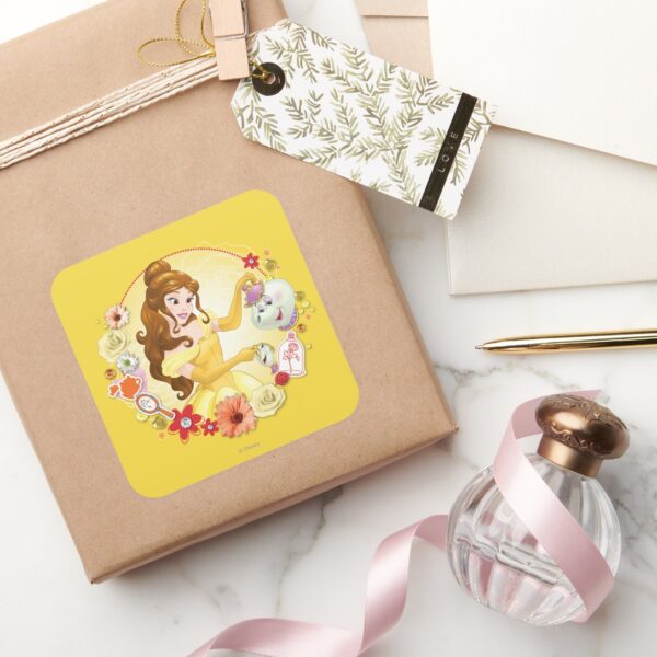 Belle_-_Compassionate_Square_Sticker_5 Belle Compassionate Square Sticker