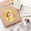 Belle_-_Inspirational_Classic_Round_Sticker_5 Belle Inspirational Classic Round Sticker