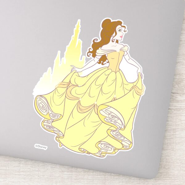 Belle_&_Castle_Graphic_Sticker_1 Belle Castle Graphic Sticker
