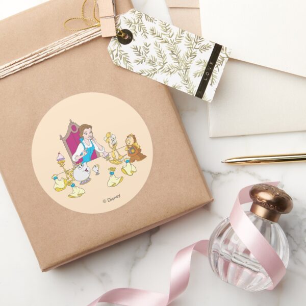 Belle_&_Friends_Classic_Round_Sticker_5 Belle Friends Classic Round Sticker