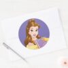 Belle___Express_Yourself_Classic_Round_Sticker_3 Belle Express Yourself Classic Round Sticker